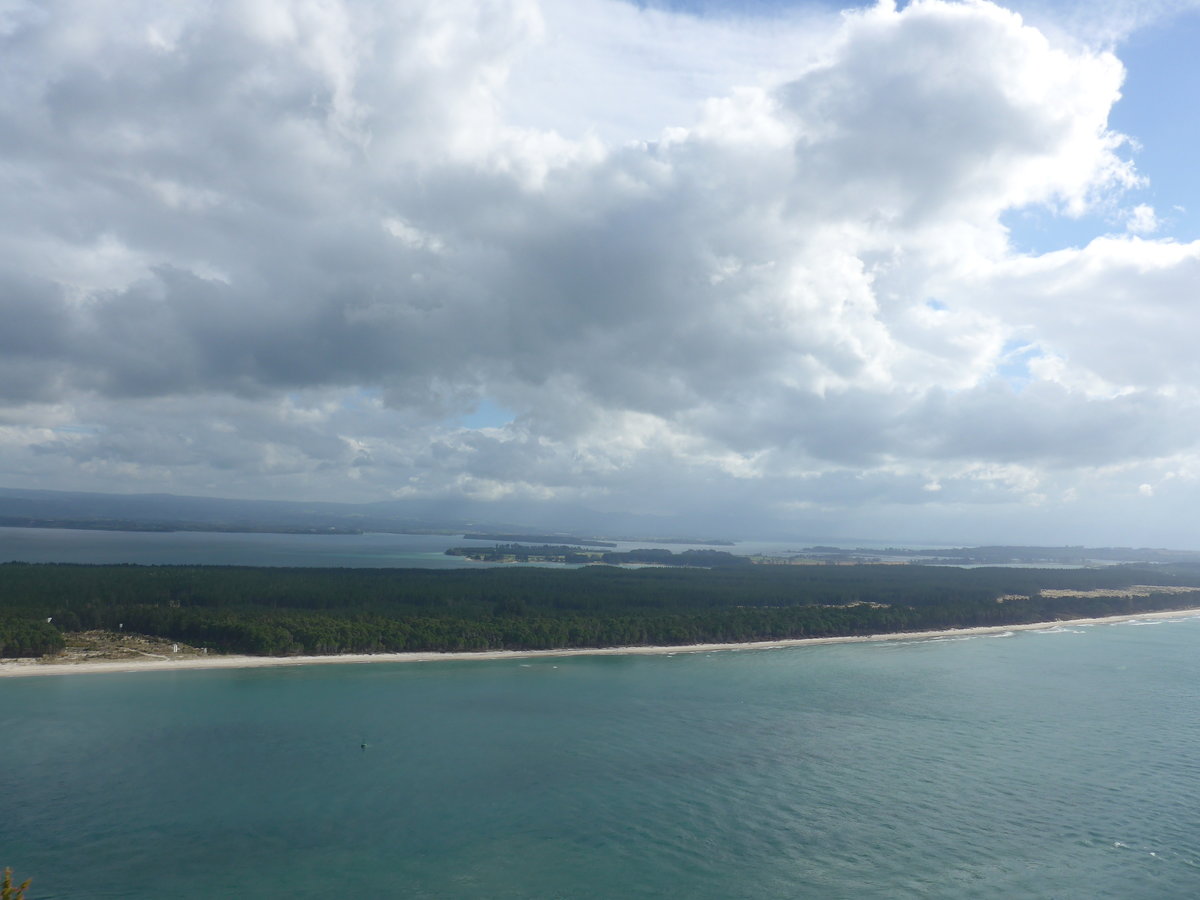 (190'684) - Ausblick vomm Mount Maunganui am 21. April 2018 bei Mauao
