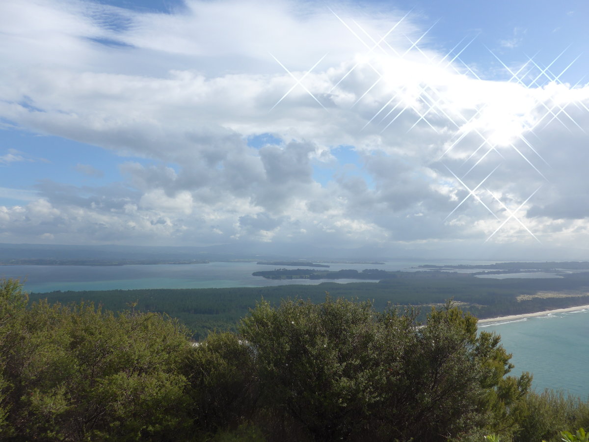 (190'708) - Ausblick vom Mount Maunganui am 21. April 2018 bei Mauao