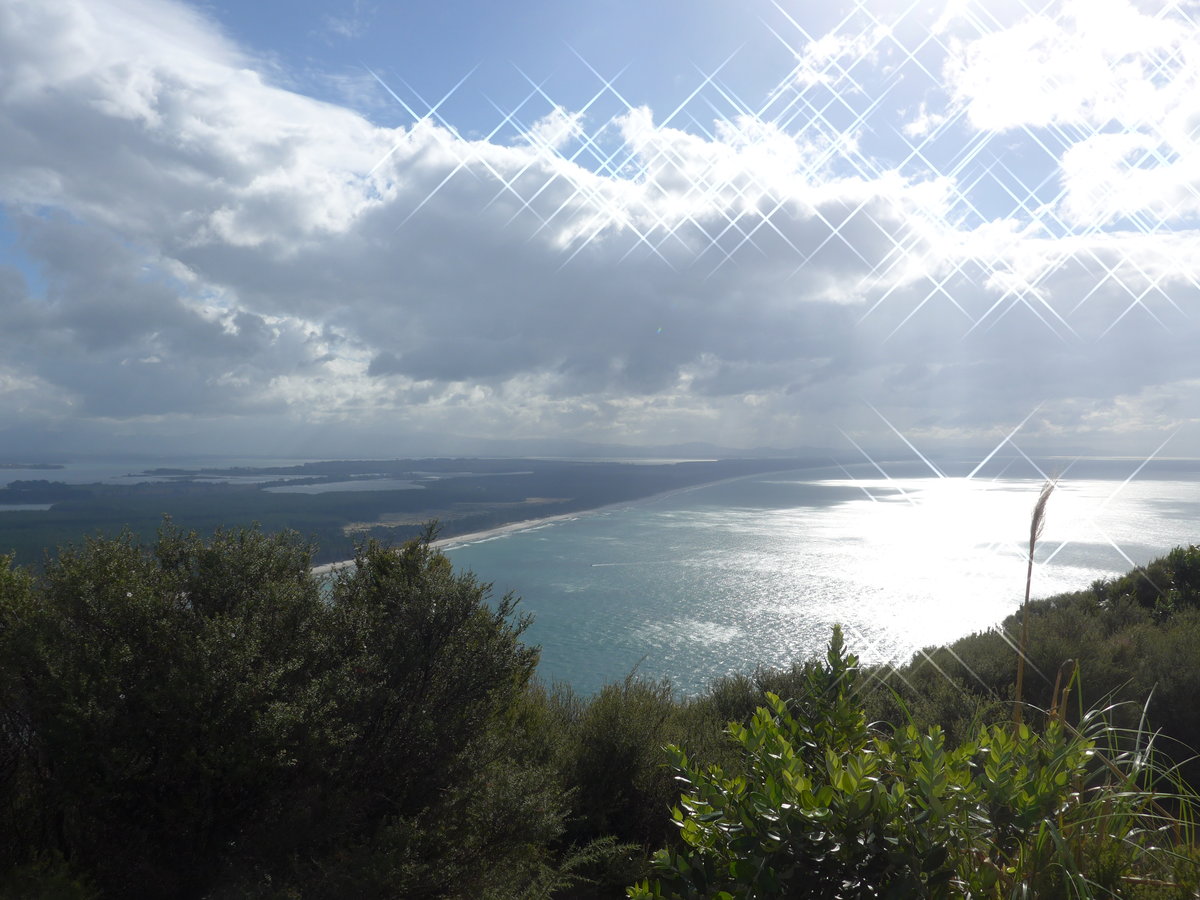 (190'709) - Ausblick vom Mount Maunganui am 21. April 2018 bei Mauao
