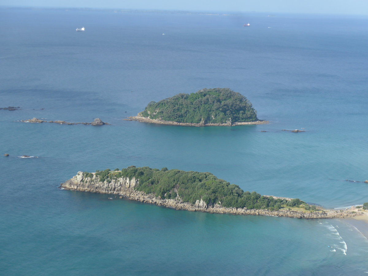 (190'727) - Ausblick vom Mount Maunganui am 21. April 2018 bei Mauao