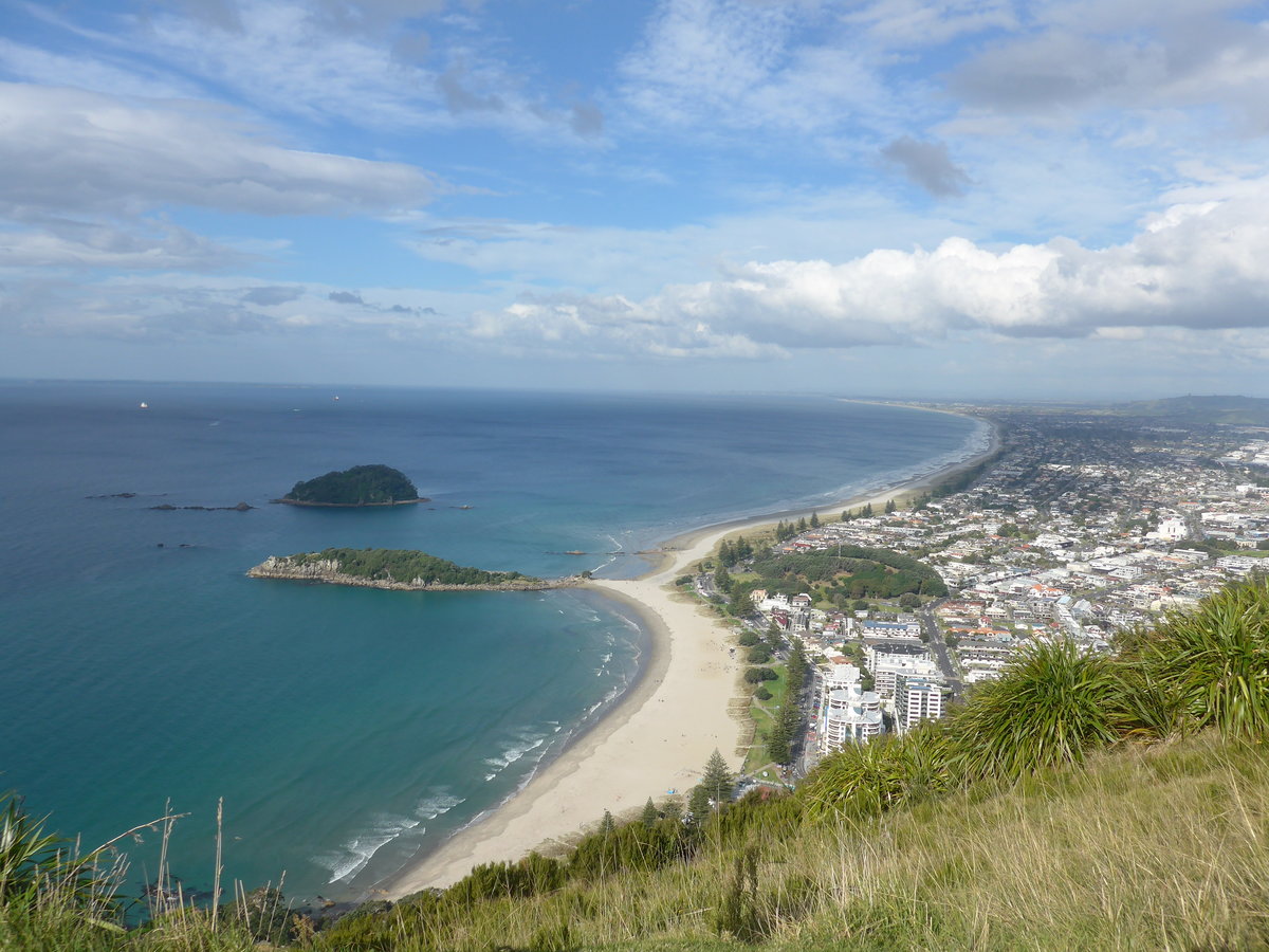 (190'733) - Ausblick vom Mount Maunganui am 21. April 2018 bei Mauao
