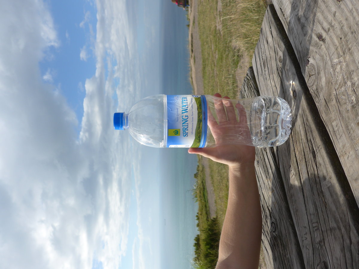 (190'745) - Die Wanderung auf den Mount Maunganui bei Mauao am 21. April 2018 gab anscheinend Durst 