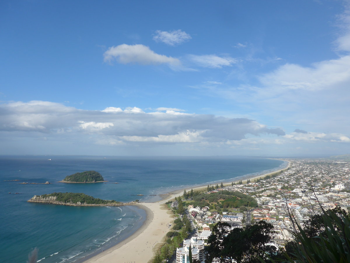 (190'752) - Ausblick vom Mount Maunganui am 21. April 2018 bei Mauao