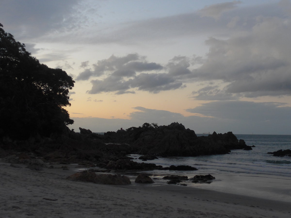 (190'775) - Am Strand am 21. April 2018 bei Mauao