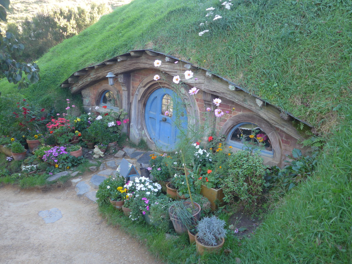 (190'931) - Hobbiton-Haus am 22. April 2018 bei Hinuera