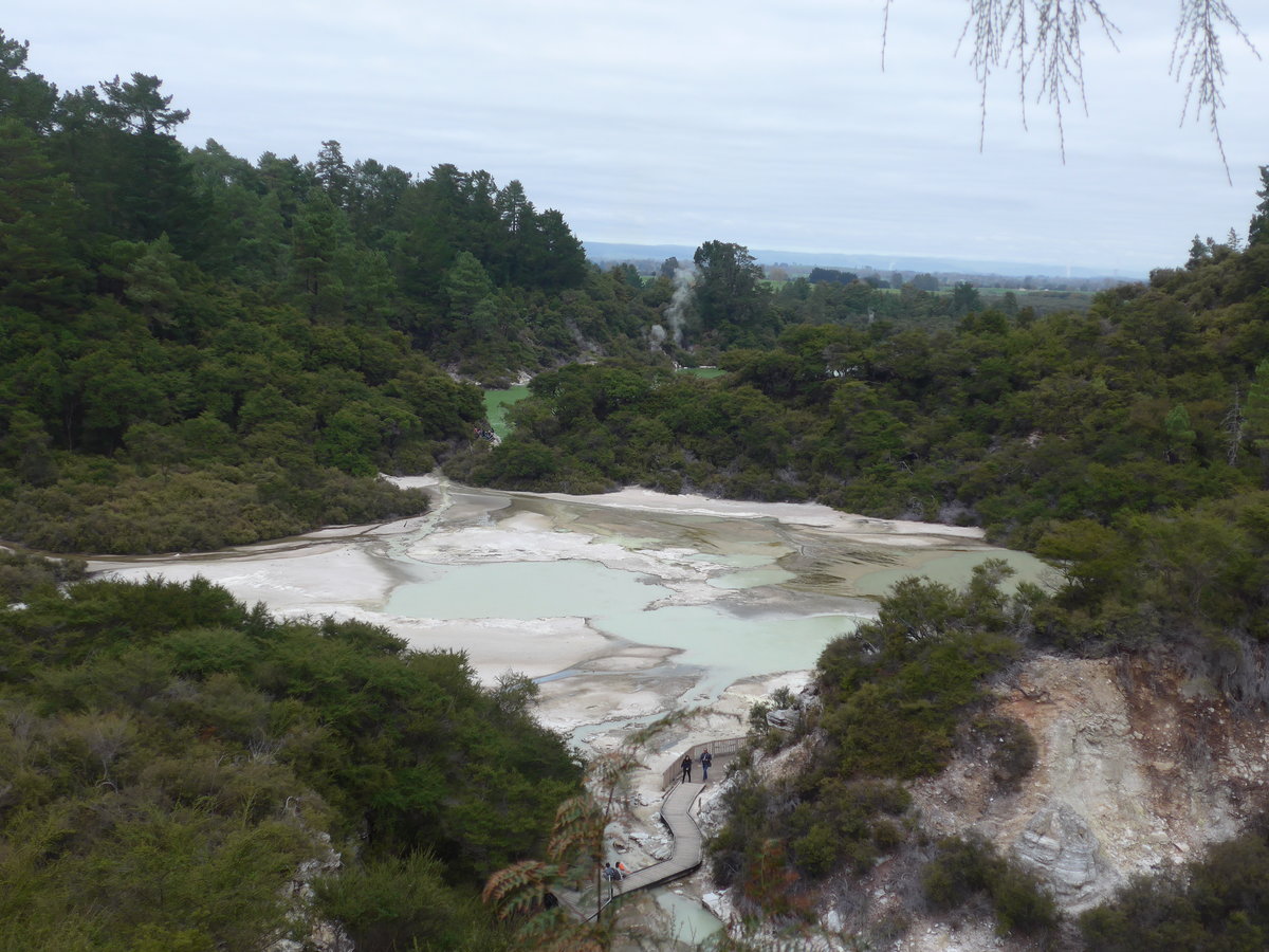 (191'088) - See im Wai-O-Tapu Thermal Wonderland am 23. April 2018 bei Rotorua