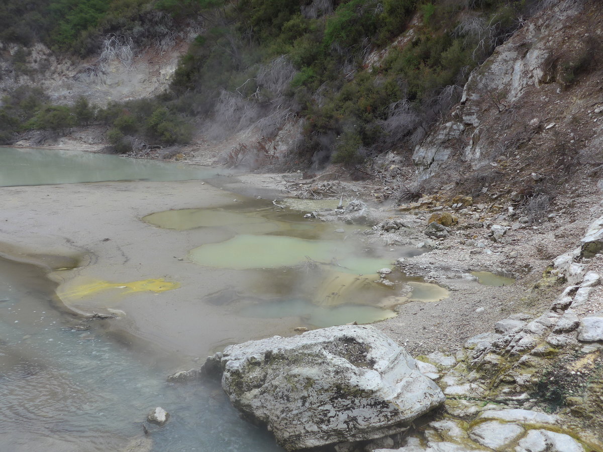 (191'107) - See im Wai-O-Tapu Thermal Wonderland am 23. April 2018 bei Rotorua