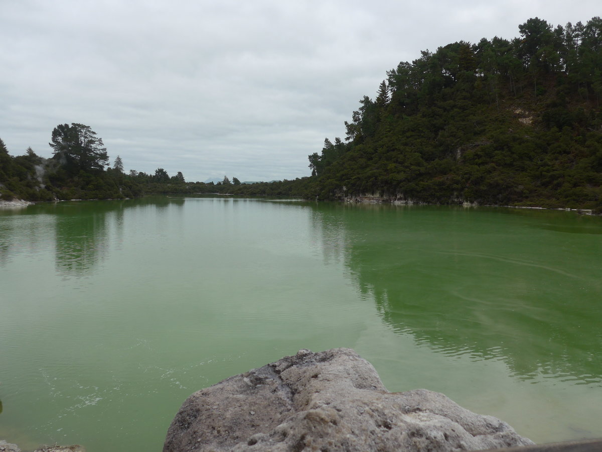(191'148) - See im Wai-O-Tapu Thermal Wonderland am 23. April 2018 bei Rotorua