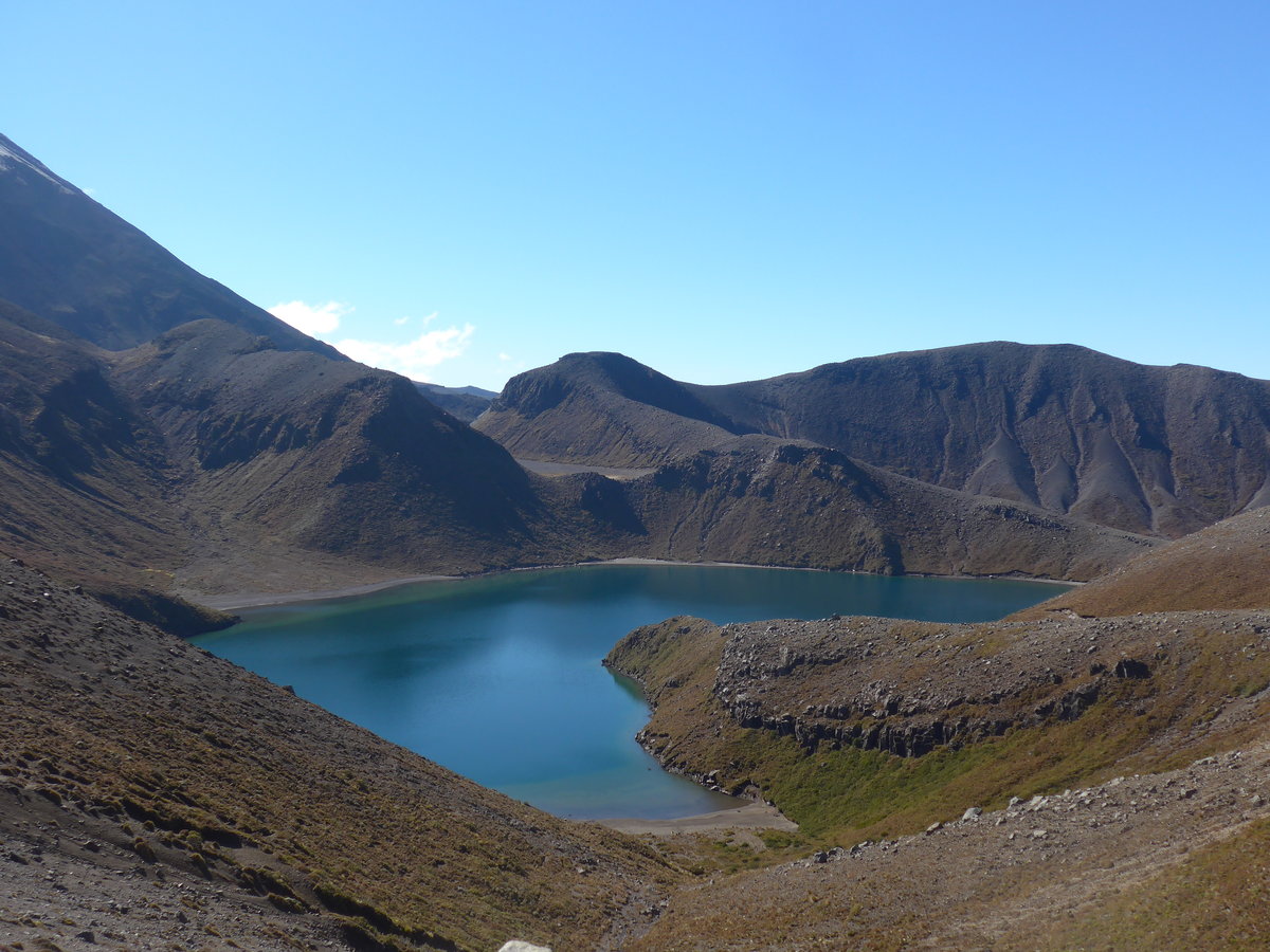 (191'380) - Upper Tama Lake am 25. April 2018 bei Whakapapa