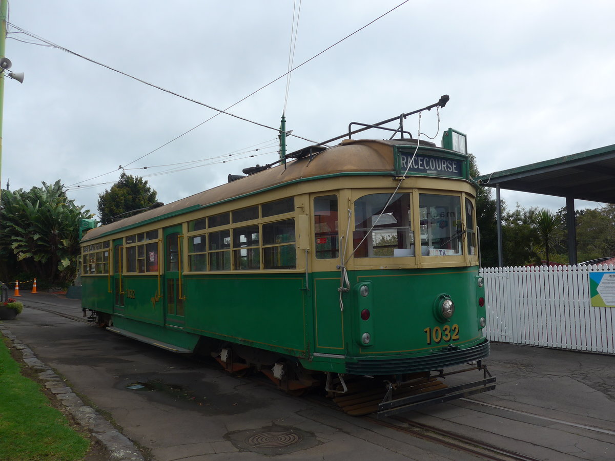 (191'926) - Tram - Nr. 1032 - am 30. April 2018 in Auckland, Motat
