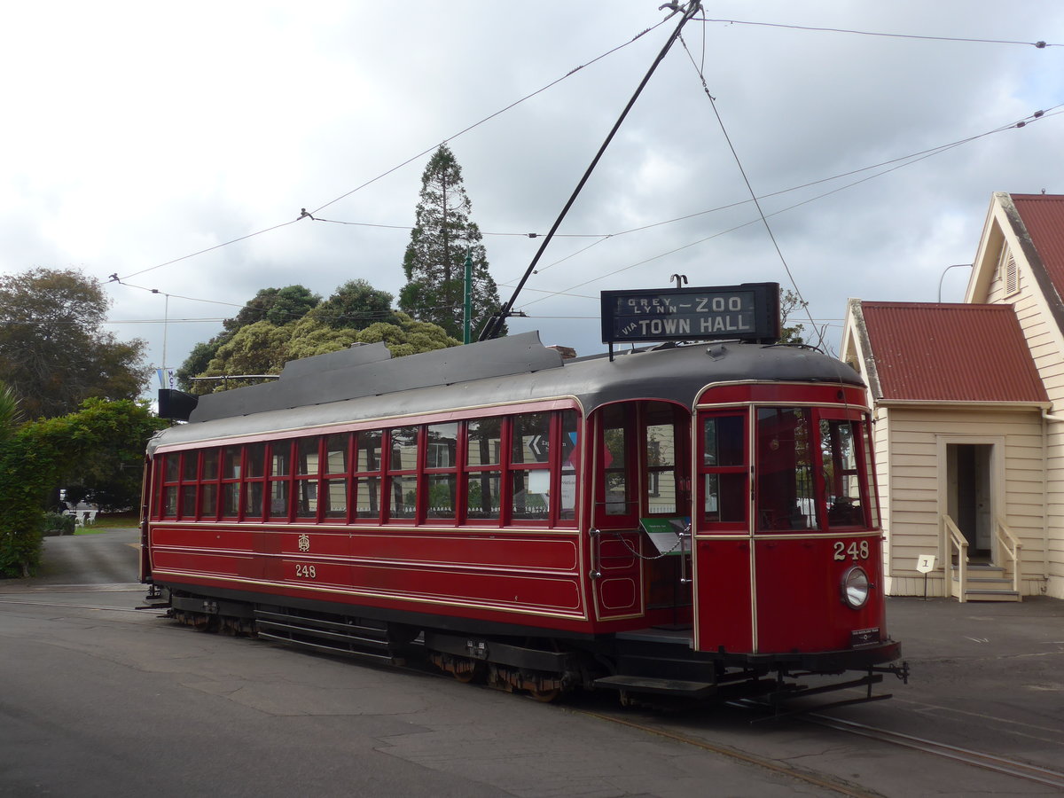 (191'929) - Tram - Nr. 248 - am 30. April 2018 in Auckland, Motat