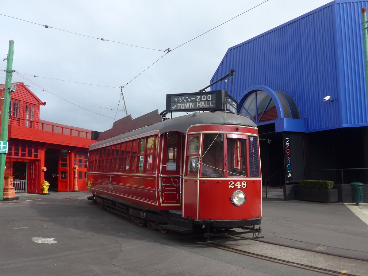 (191'931) - Tram - Nr. 248 - am 30. April 2018 in Auckland, Motat