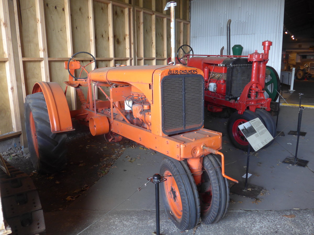 (191'952) - Allis-Chalmers - Jahrgang 1938 - am 30. April 2018 in Auckland, Motat