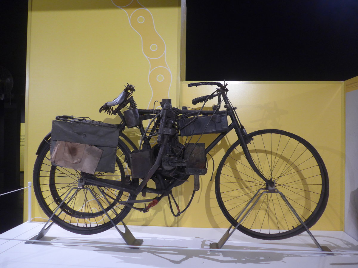 (191'961) - Richard Pearse's Powercycle - Jahrgang 1911 - am 30. April 2018 in Auckland, Motat