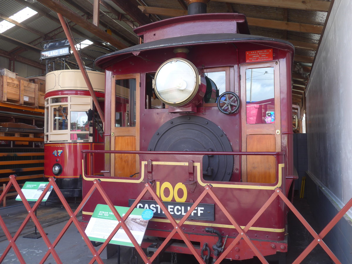 (191'969) - Whanganui-Tram - Nr. 100 - am 30. April 2018 in Auckland, Motat