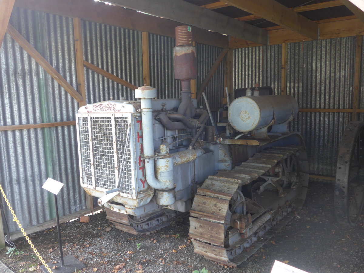 (191'992) - Caterpillar Thirty - Jahrgang 1927 - am 30. April 2018 in Auckland, Motat