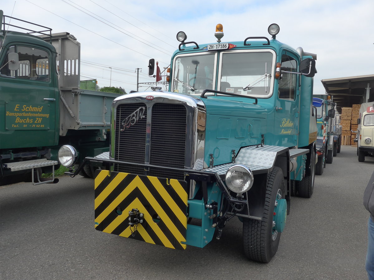 (192'334) - Billeter, M�nnedorf - Nr. 8/ZH 17'186 - FBW am 5. Mai 2018 in Attikon, Wegm�ller