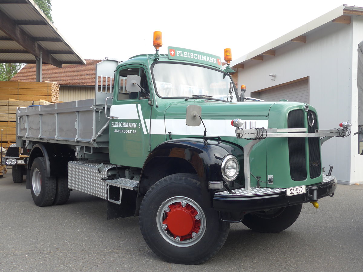 (192'340) - Fleischmann, Altendorf - SZ 529 - Berna am 5. Mai 2018 in Attikon, Wegm�ller