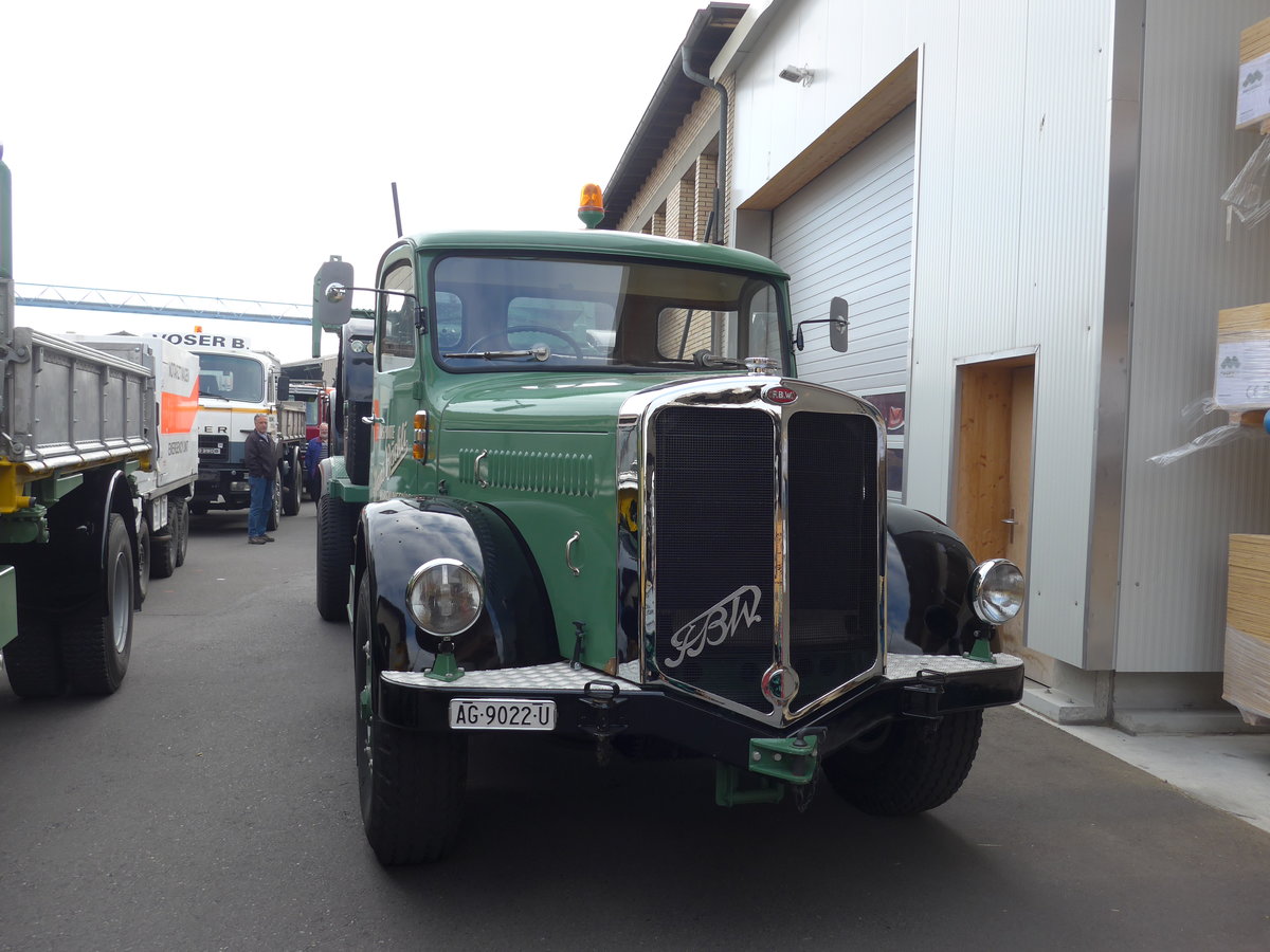 (192'345) - B�chli, W�renlingen - AG 9022 U - FBW am 5. Mai 2018 in Attikon, Wegm�ller