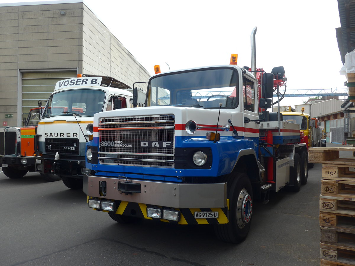 (192'347) - Gehrig, Rudolfstetten - AG 9125 U - DAF am 5. Mai 2018 in Attikon, Wegm�ller
