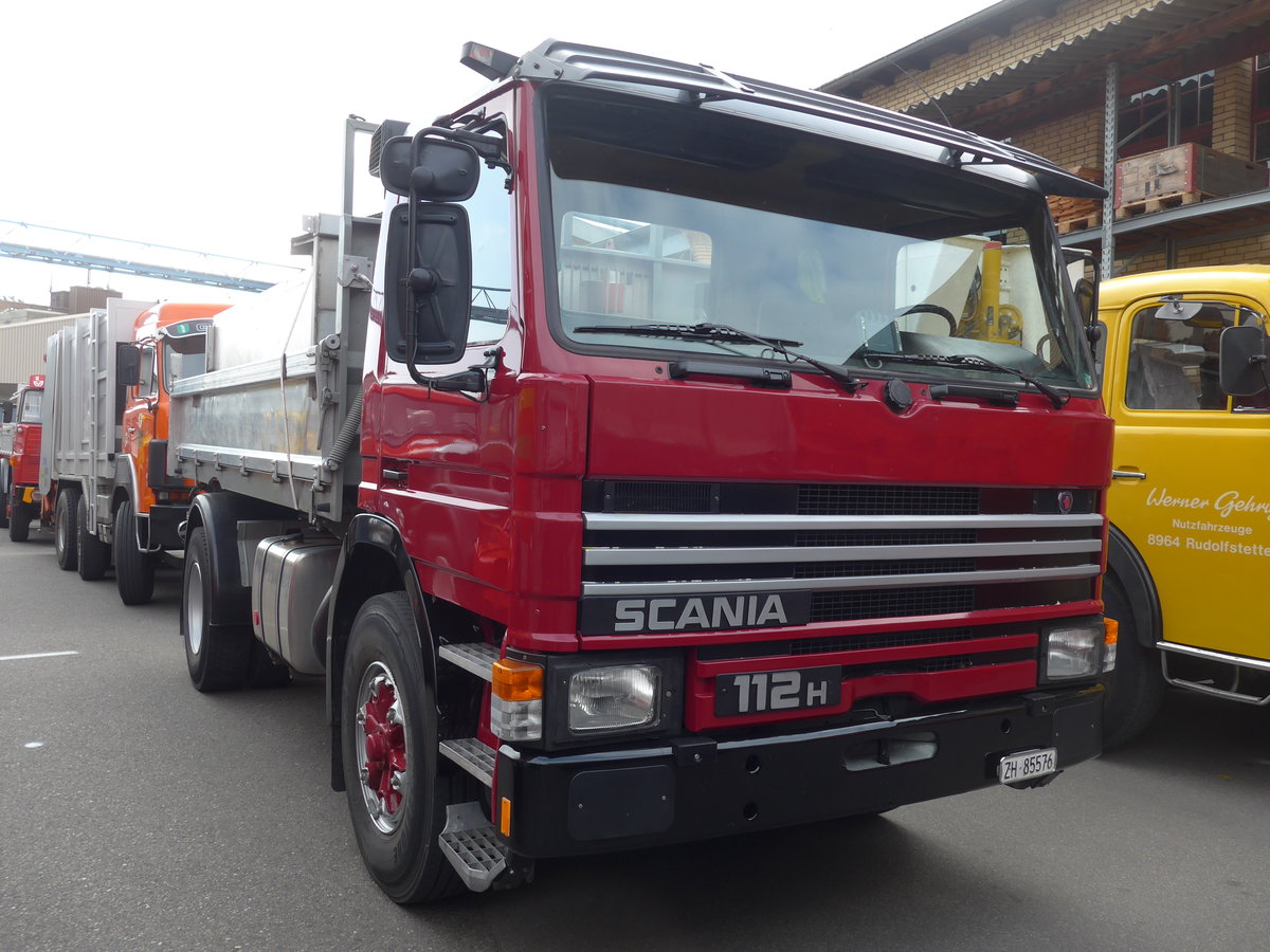 (192'350) - Scania - ZH 85'576 - am 5. Mai 2018 in Attikon, Wegm�ller