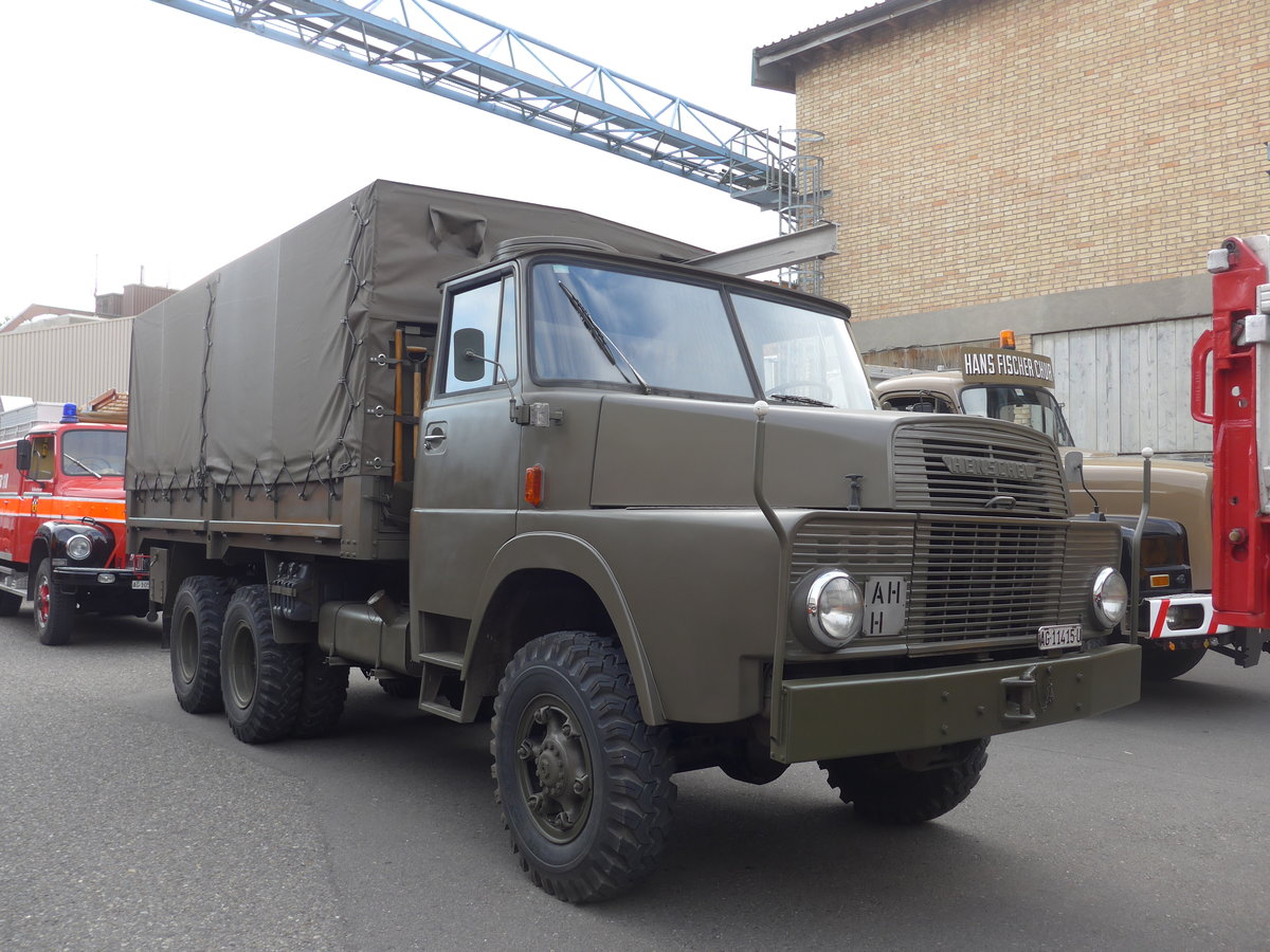 (192'359) - Henschel - AG 11'415 U - am 5. Mai 2018 in Attikon, Wegm�ller