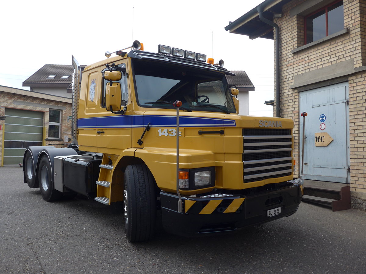 (192'373) - Scania - GL 2626 - am 5. Mai 2018 in Attikon, Wegm�ller