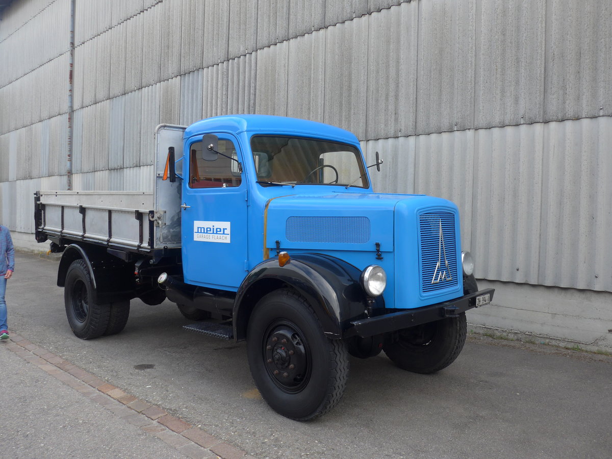 (192'385) - Meier, Flaach - ZH 394 U - Deutz am 5. Mai 2018 in Attikon, Wegm�ller