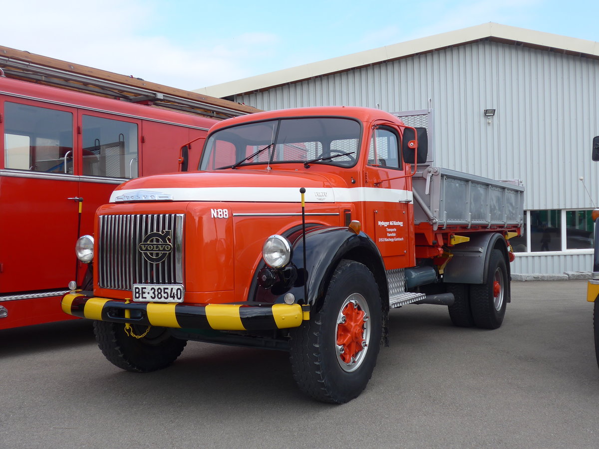 (192'416) - Nydegger, R�schegg - BE 38'540 - Volvo am 5. Mai 2018 in Attikon, Wegm�ller