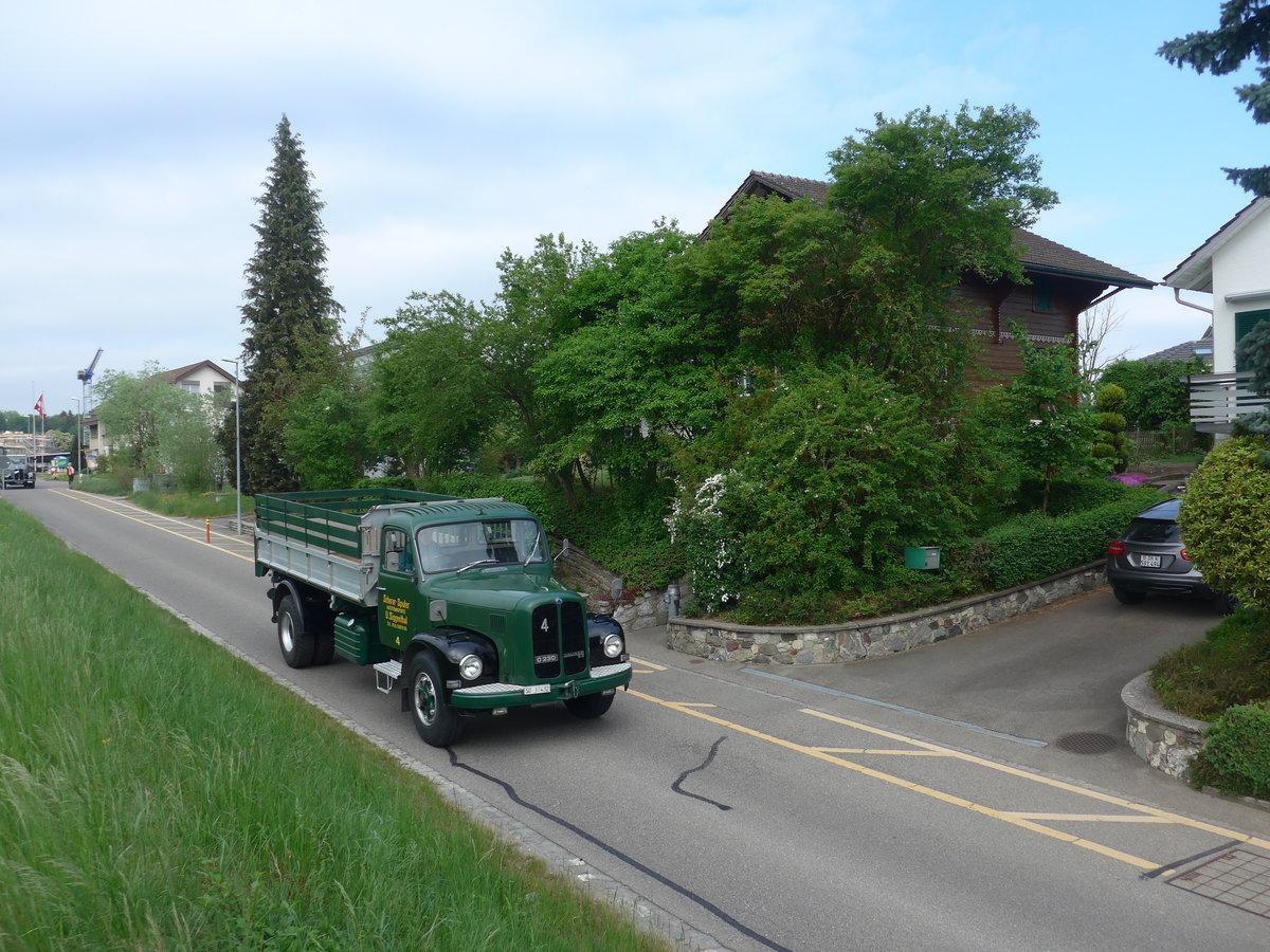 (192'429) - Scherer-Spuler, U.Siggenthal - Nr. 4/SO 37'432 - Saurer am 5. Mai 2018 in Attikon, Bahnstrasse