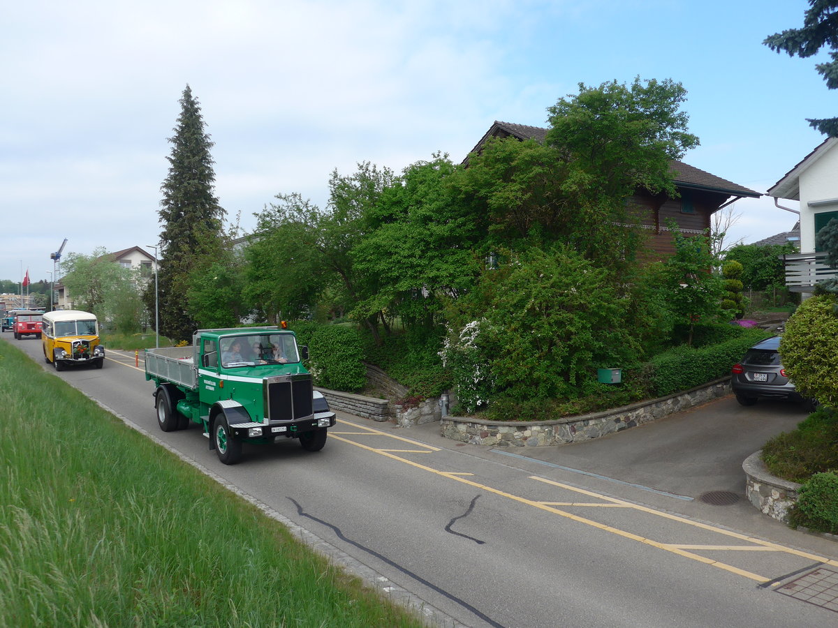 (192'435) - Wegm�ller, Attikon - ZH 192'251 - FBW am 5. Mai 2018 in Attikon, Bahnstrasse