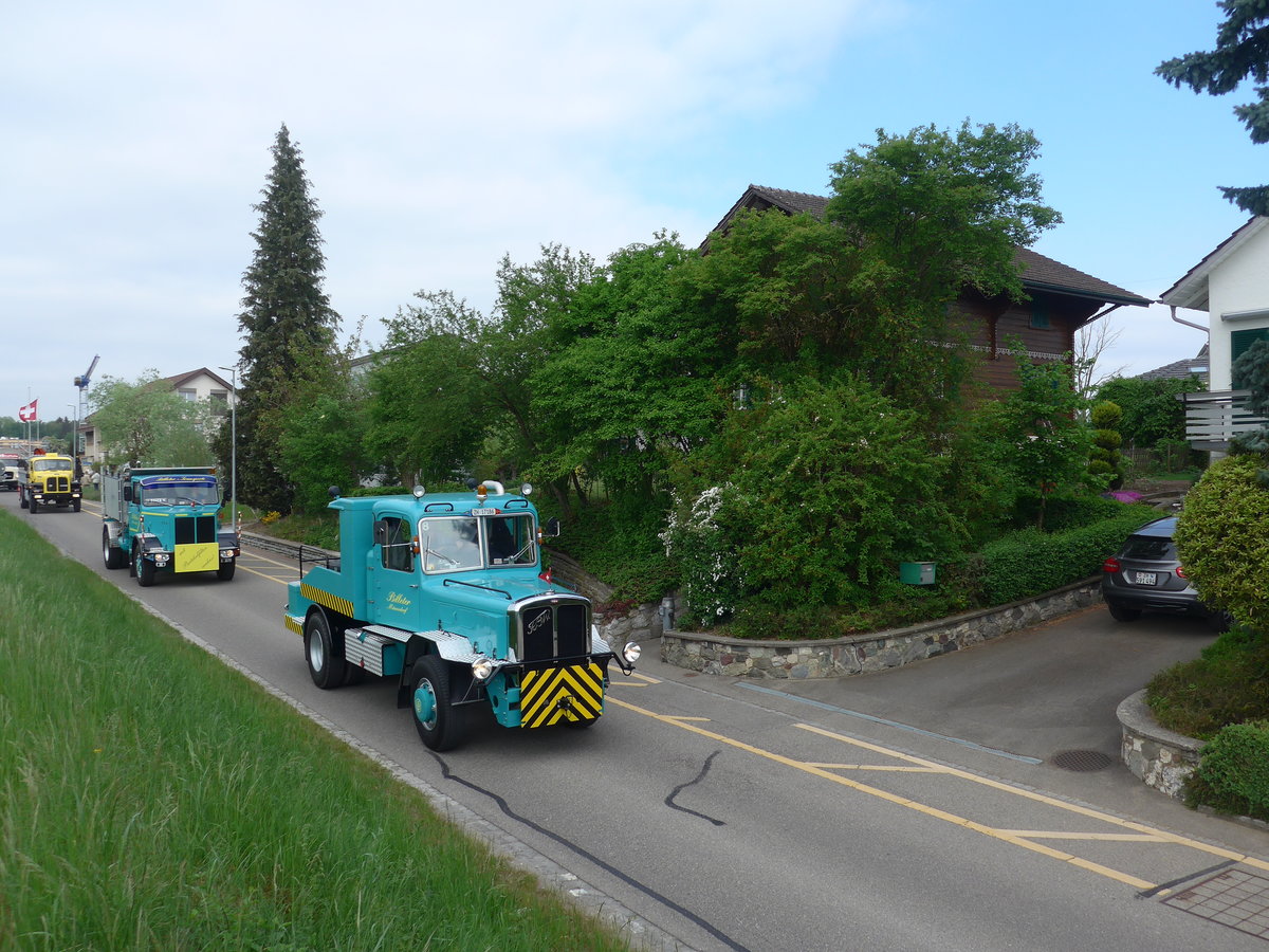 (192'446) - Billeter, M�nnedorf - Nr. 8/ZH 17'186 - FBW am 5. Mai 2018 in Attikon, Bahnstrasse