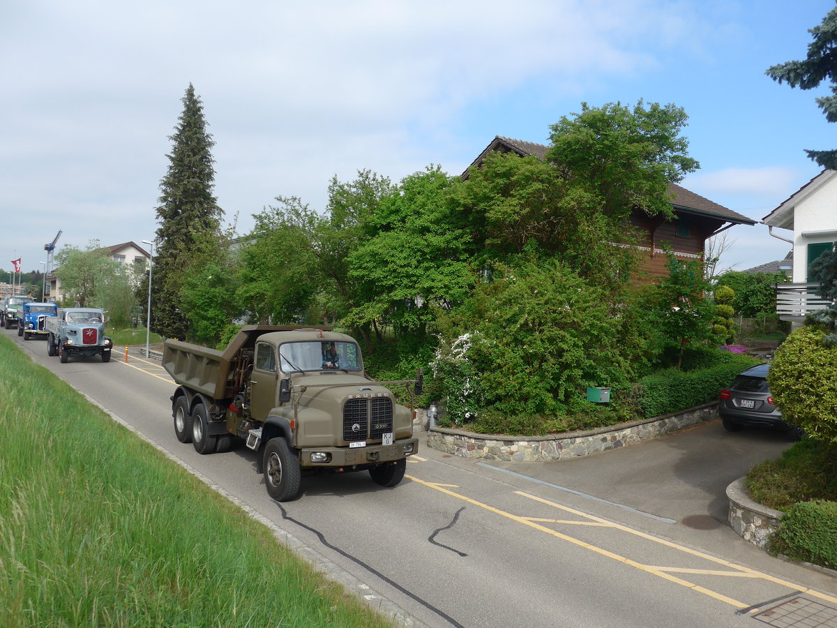(192'455) - Saurer - ZH 794 U - am 5. Mai 2018 in Attikon, Bahnstrasse