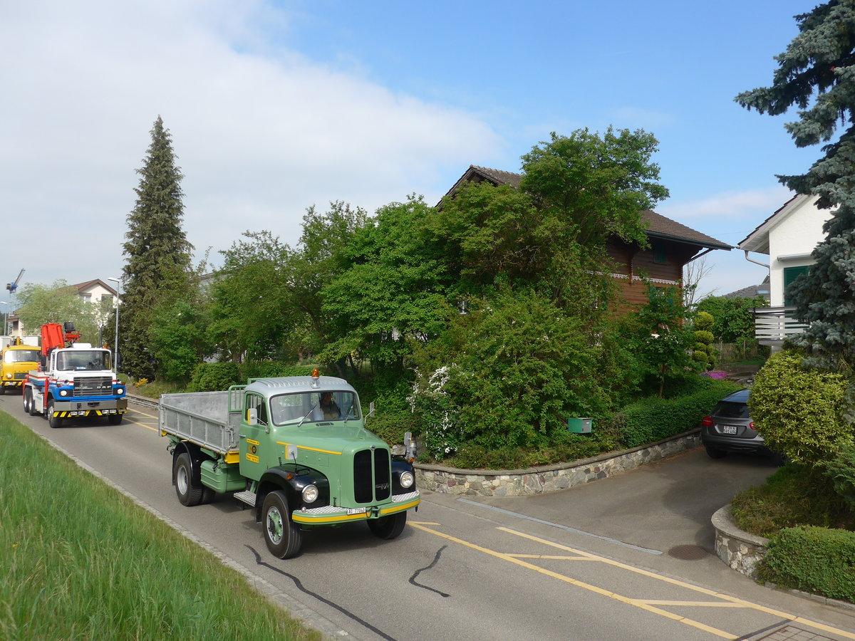 (192'478) - Schneider, Meilen - AG 77'040 - Berna am 5. Mai 2018 in Attikon, Bahnstrasse