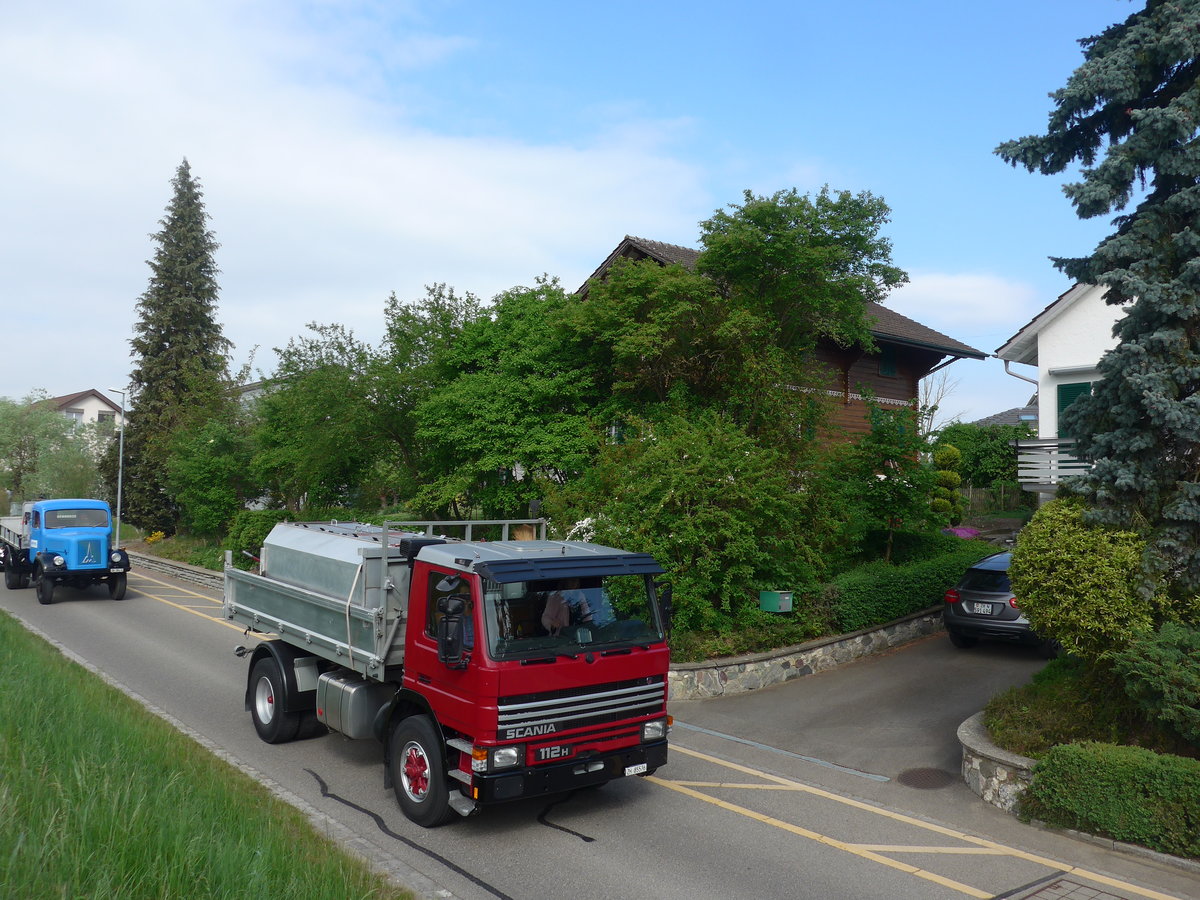 (192'485) - Scania - ZH 85'576 - am 5. Mai 2018 in Attikon, Bahnstrasse