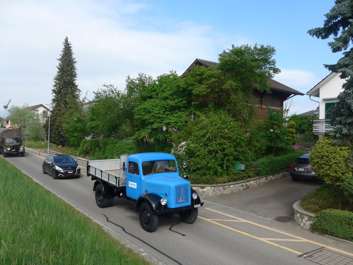 (192'486) - Meier, Flaach - ZH 394 U - Deutz am 5. Mai 2018 in Attikon, Bahnstrasse