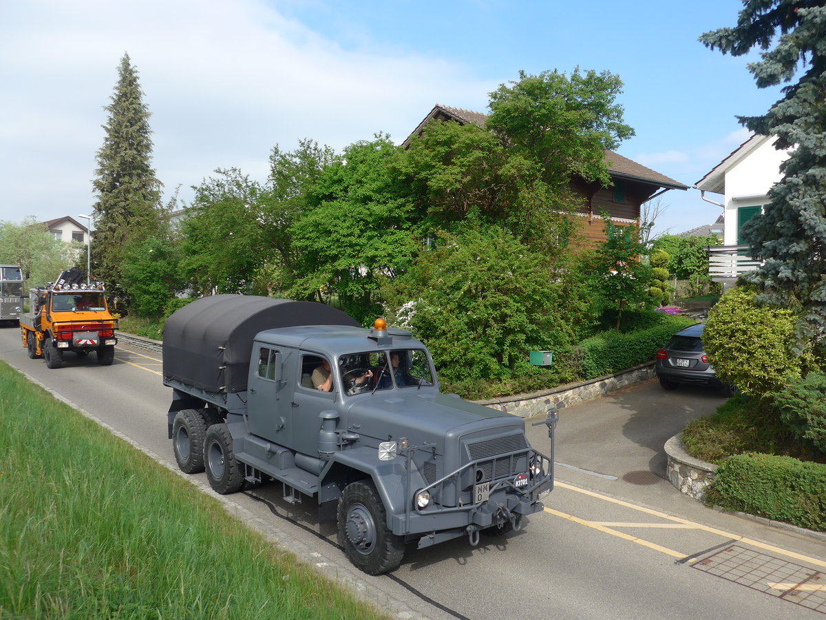 (192'505) - Deutz - SH 60'025 U - am 5. Mai 2018 in Attikon, Bahnstrasse