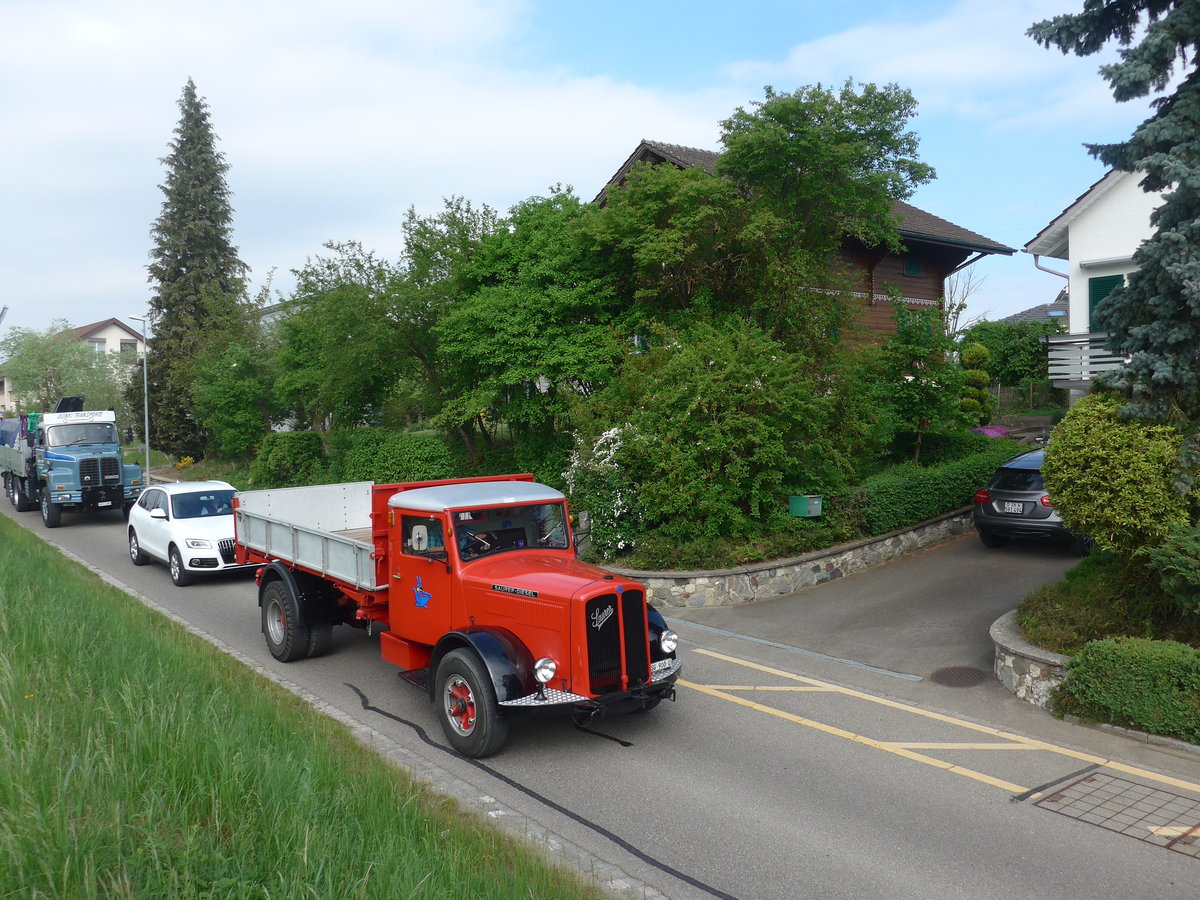 (192'517) - Saurer - SG 900 U - am 5. Mai 2018 in Attikon, Bahnstrasse