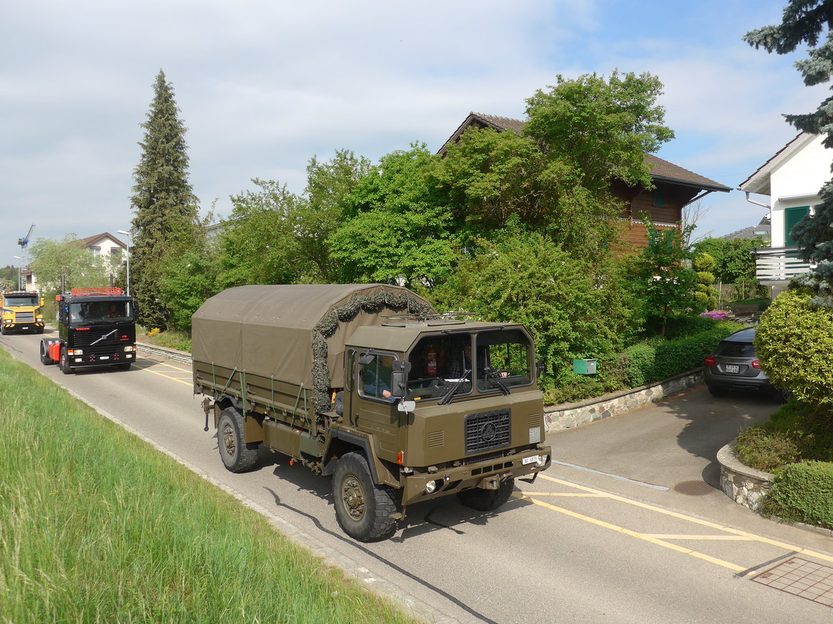 (192'535) - Saurer - AG 6835 - am 5. Mai 2018 in Attikon, Bahnstrasse