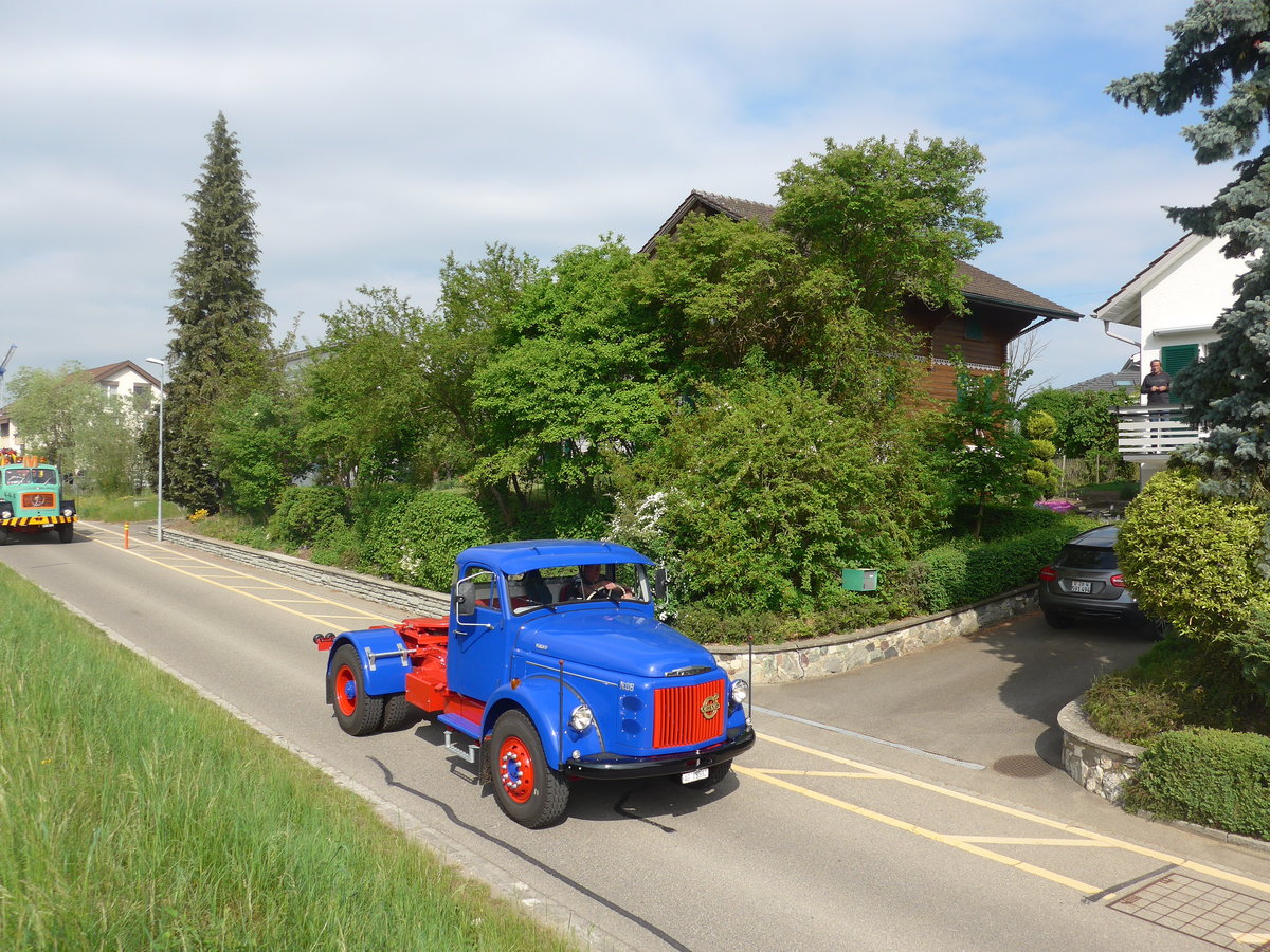 (192'543) - Volvo - AG 15'532 - am 5. Mai 2018 in Attikon, Bahnstrasse