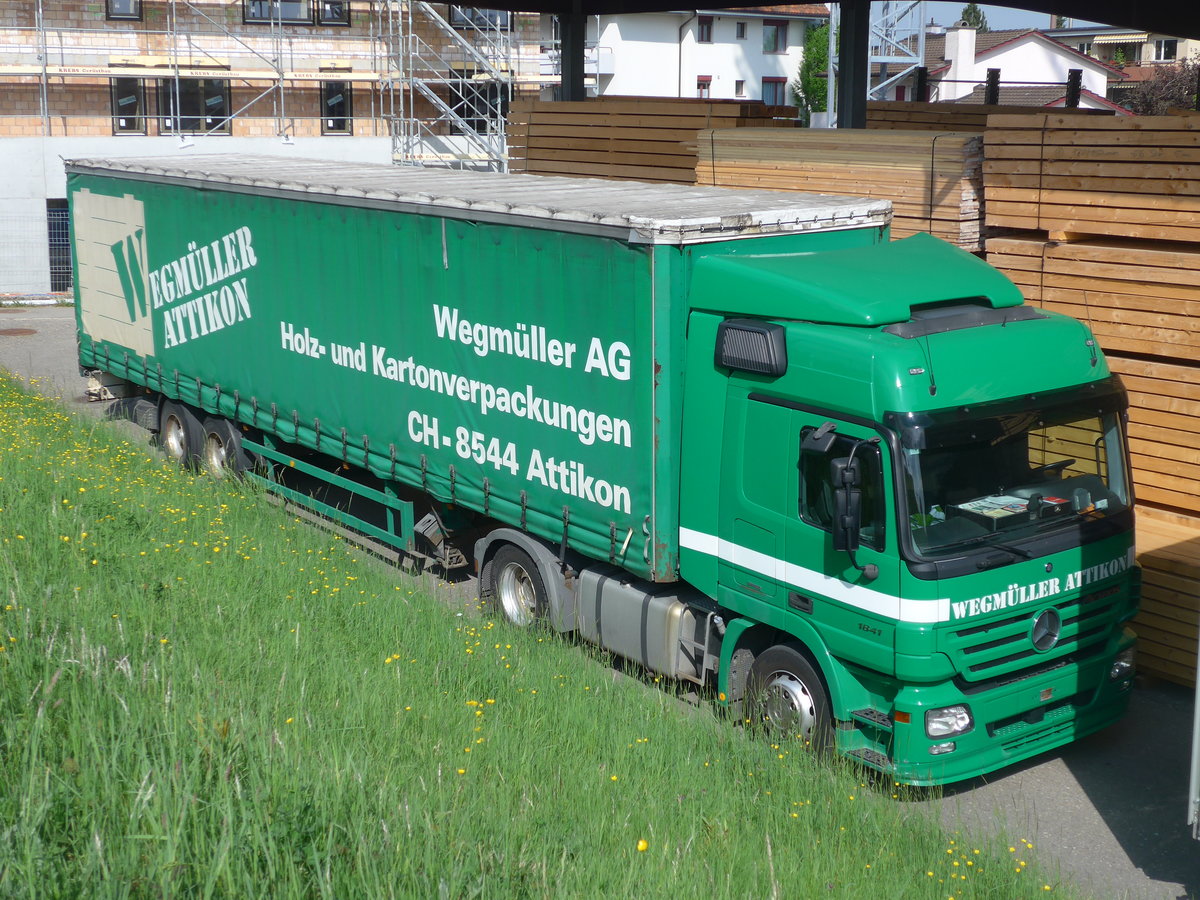 (192'569) - Wegm�ller, Attikon - Mercedes am 5. Mai 2018 in Attikon, Wegm�ller