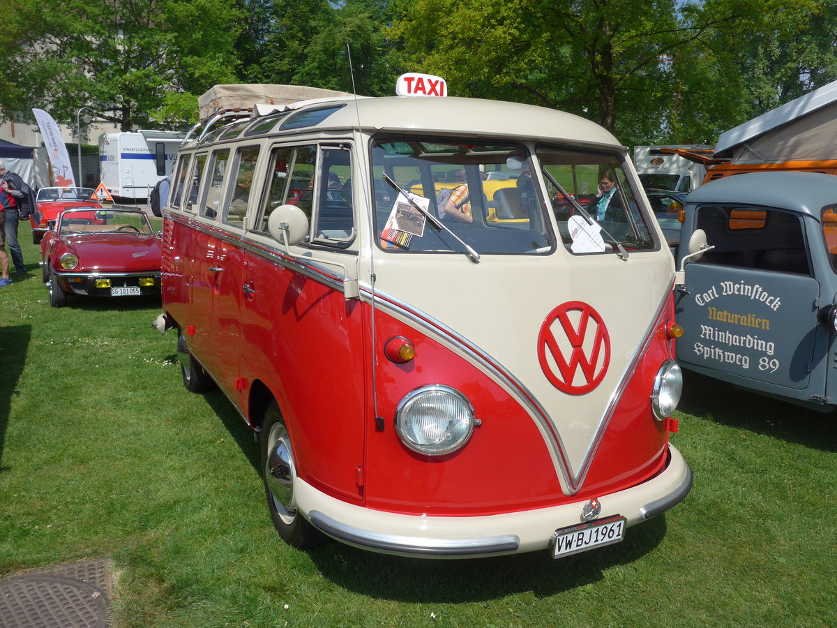 (192'588) - VW-Bus - Jahrgang 1961 - am 5. Mai 2018 in Arbon, Arbon Classics