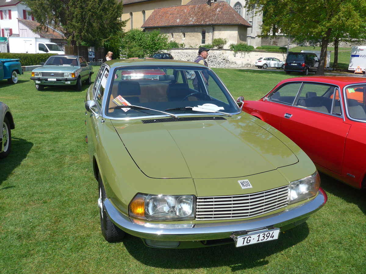 (192'590) - NSU - TG 1394 - am 5. Mai 2018 in Arbon, Arbon Classics