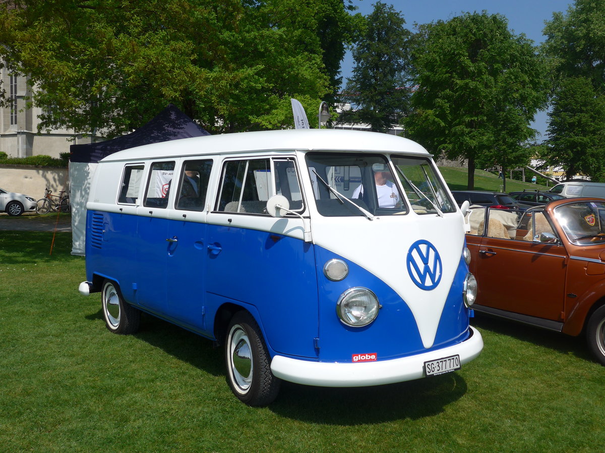 (192'601) - VW-Bus - SG 377'770 - am 5. Mai 2018 in Arbon, Arbon Classics