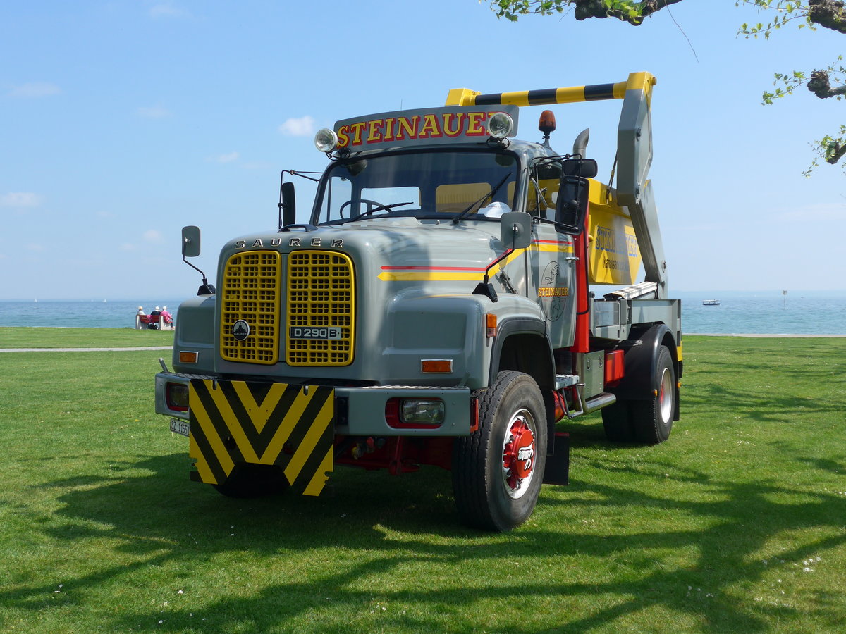 (192'609) - Steinauer, Bennau - SZ 11'551 - Saurer am 5. Mai 2018 in Arbon, Arbon Classics