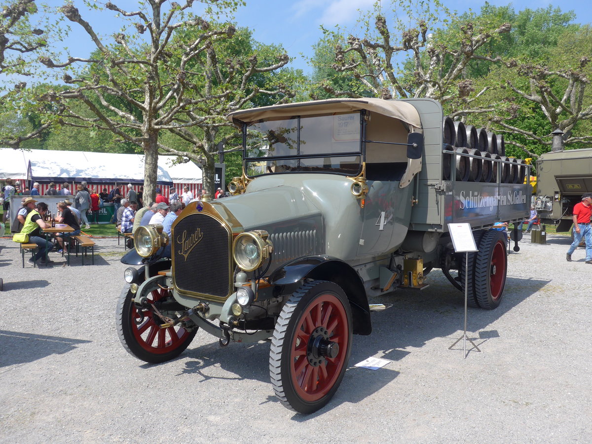 (192'611) - Sch�tzengarten, St. Gallen - Nr. 4 - Saurer am 5. Mai 2018 in Arbon, Arbon Classics