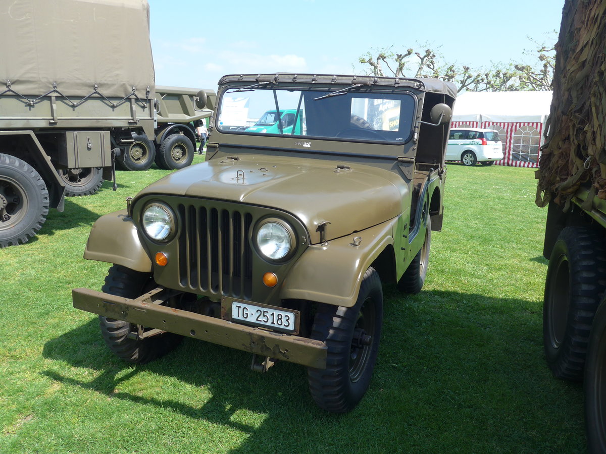 (192'649) - Willys - TG 25'183 - am 5. Mai 2018 in Arbon, Arbon Classics