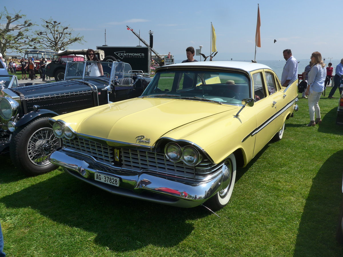 (192'656) - Plymouth - AG 37'828 - am 5. Mai 2018 in Arbon, Arbon Classics