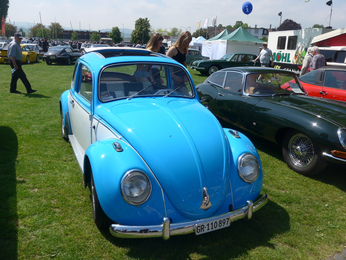 (192'680) - VW-K�fer - GR 110'897 - am 5. Mai 2018 in Arbon, Arbon Classics