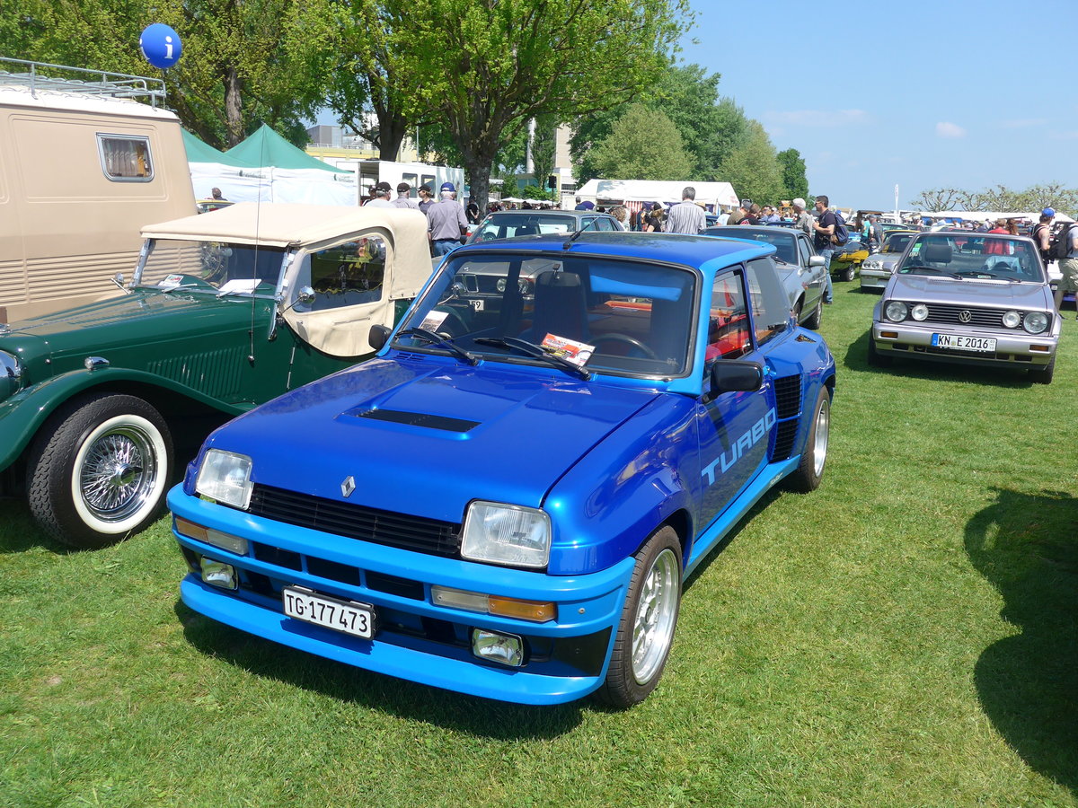 (192'724) - Renault - TG 177'473 - am 5. Mai 2018 in Arbon, Arbon Classics